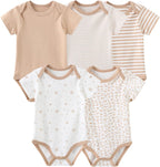 Unisex Baby Boy Girl Bodysuits Sets 20 Pack Cotton Casual New Born Clothes Comfort Infant Outfit Essentials