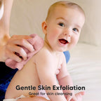 6-Pack Baby Washcloths - Soft Absorbent Viscose from Bamboo Wash Cloths for Babies, Kids, Toddlers, Infant, Newborn Bath Towels, Gentle on Sensitive Skin, 10x10 Reusable Face Towels (Rosy)