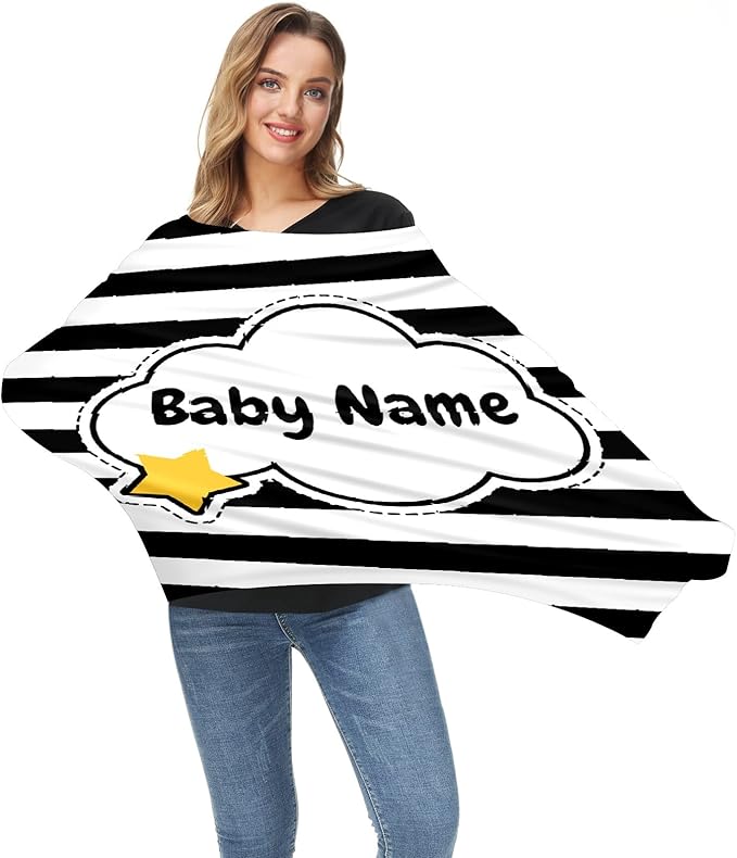 Baby Car Seat Stroller Cover Nursing Cover New Mom Breastfeeding Scarf Soft Stretchy Infant Carrier Cover Car Canopy Coverage