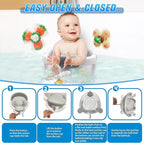 Mostop Baby Bath Seat for Babies 6 Months & Up - Non-Slip Infant Bathtub Chair with Suction Cups - Sit Up Bath Seat for Baby Toddlers - Toddler Bath for Baby Sitting Up, Easy to Clean