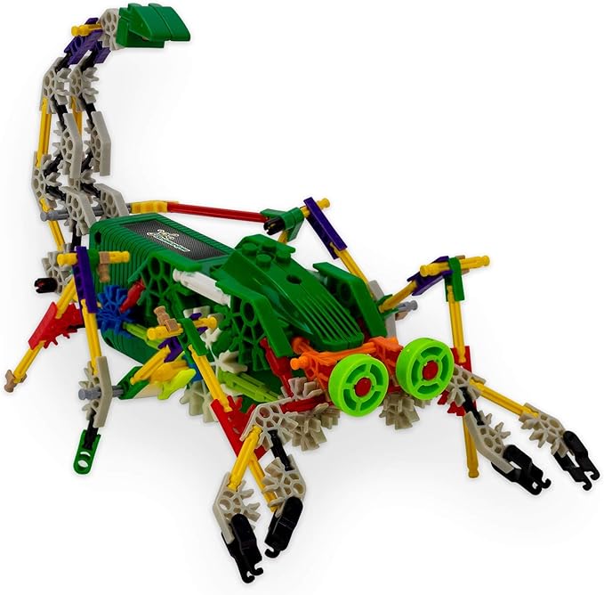 Science4you Scorpiobot Robotics Kit for Kids - Building Robot Toys for Kids 8-12 Year olds,161 Pieces, Stem Building Games, Gift for 8+ Year Olds Boys and Girls