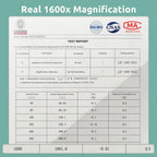 Science Can Microscope for Kids, 1600X Magnification LED Student Microscope with 8 Prepared Slides, Educational Science Lab Toy Great Birthday Gifts, Science Kits for Kids Ages 8-12