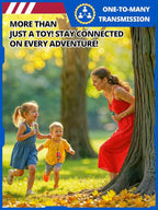 Walkie Talkies for Kids Toys Rechargeable, Long Range 2 Way Radios, Outdoors Park Hiking Road Trip Toys for 3-12 Year Old Boys, Birthday Xmas Gift for Kids, 2 Pack