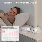 TSRETE Breast Pump, Double Wearable Breast Pump, Electric Hands-Free Breast Pumps with 2 Modes, 9 Levels, LCD Display, Memory Function Rechargeable Double Milk Extractor-24mm Flange, White