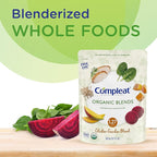 Nestle Compleat Organic Blends Oral Supplement Chicken-Garden 10.1 oz Pouch 24 Ct