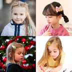 Hair Clips for Girls 68 Pcs Bundle No Slip Assorted Barrettes for Kids Bows Cute Hair Accessories for Little Girls Teens Toddlers Child Kids Gifts