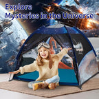 Play Tent for Boys and Girls- Space Shuttle Atlantis with Hubble Dome Tent for Kids Gift- ToddlerPop Up Tent Playhouse for Indoor Imaginative and Physical Play- 47" x 47" x 43 "