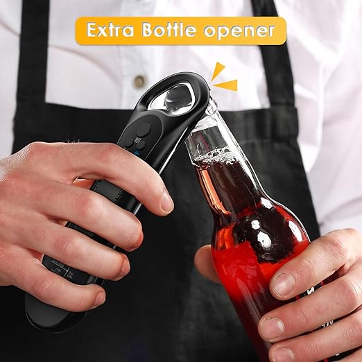 Meat Thermometer Digital Instant Read, with Bottle Opener, for Grill and Cooking, Backlight & Calibration Food Thermometer, Kitchen Gadgets for BBQ, Turkey, Candy, Liquids