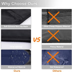 Car Seat Protector,2 Pack Automotive Seat Protectors Baby Carseat Pad Waterproof & Durable 600D Fabric for Child Baby Car Seat Mat Vehicle Pet Cover 2 Storage Pockets (Blue)