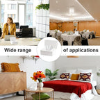 1 Pcs Diaper Wipes Dispenser, Refillable Wipe Container, Wipe Container with Sealing Design Lid, Keep Wipes Fresh,Wet Wipes Cases (White)