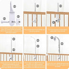 Baby Crib Mobile - Jungle Animal Mobile for Crib Nursery Musical Mobile Gender Neutral for Boys and Girls with 12 Lullabies Ceiling Mobile Presents for Newborn