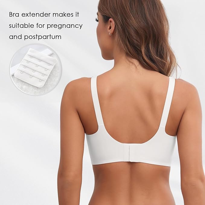 As Fairy Seamless Nursing Bras for Breastfeeding Soft Wireless Sleep Maternity Bralette Regular and Plus Size