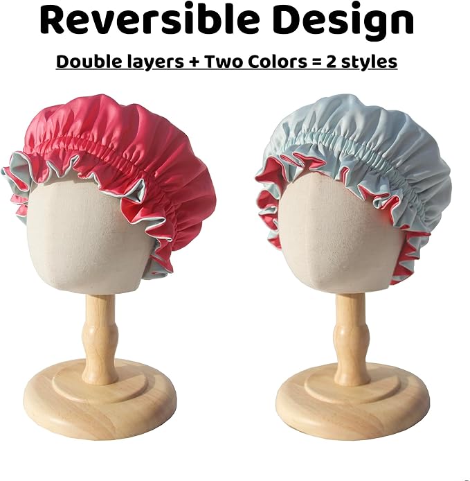 AKISS Baby Infant Newborn Toddler Satin Silk Hair Bonnet for Baby Girl Boy Sleeping Kids Cap Hat