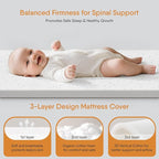 3-in-1 Baby Bassinet, Rocking Bassinet, Bedside Bassinet for Baby, Stable and Secure Bassinet Bedside Sleeper for Newborn & Infant, 6 Height Adjustable with Wheels, Mattress & Breathable Mesh