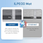 Baby Play Mat 1.2" Thick Memory Foam Nursery Rug Area Rug, 4’11” X 3’28” Yoga Mat Playmat Crawling Mat for Baby,Toddlers, Infants, Kids,Floor Mat Tatami Mat for Living Room with Non-Slip(Grey)