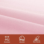 Nursing Pillow Covers Compatible with Breast Feeding Pillow Nursing Pillow (2 Pack Covers-Pillow NOT Included)