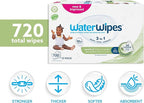 WaterWipes Sensitive+ Baby & Toddler Wipes, 3-In-1 Cleans, Cares, Protects, 99.9% Water, Textured Clean, Unscented & Hypoallergenic, 720 Count (12 Packs)