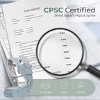 FRUITEAM 6-in-1 Baby Carrier with Waist Stool/Hip Seat for Breastfeeding, One Size Fits All - Adapt to Newborn, Infant & Toddler (Blue)