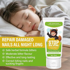 Nail Biting Treatment for Kids, Nail Biting Prevention for Kids & Adults, 100% Natural Plants, Bitter Taste Thumb Sucking Deterrent