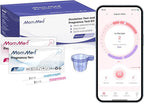 MomMed Ovulation Test Strips, Ovulation and Pregnancy Tests (LH50-HCG20), Includes 50 Ovulation Tests and 20 Pregnancy Tests with 70 Urine Cups, Accurately Track Ovulation and Detect Early Pregnancy