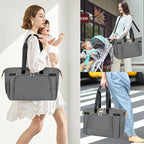 ITIEZY Diaper Bag Tote for Baby - Large Mommy Bag with Portable Changing Pad Pacifier Case, Hospital Bags Travel Baby Bag