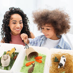 Farm Animal Sensory Bin Filler,Farm Figures Learning Educational Toys for Boys Girls