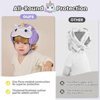 Mambobaby Baby Head Protector Baby Helmet for Crawling Walking，Extra-Thick Deep Forehead Padding, Ultra-Lightweight Breathable, Toddler Helmet 6-24 Months-Unicorn