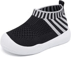Engtoy Baby Shoes & Socks - Non-Slip Breathable Slippers with Soft Rubber Sole - Baby Boys & Girls Slip On Sneakers