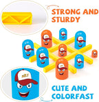 New Tic Tac Toe Game,Strategy Board Game,Head-to-Head Game,Family Games,Children's Day Gifts,Party Favors for Kids 3-8.