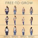 Baby Tula Cotton Free-to-Grow Baby Carrier - Adjustable, Comfortable, Newborn to Toddler Carrier - Ergonomic Fit for 7lbs to 45lbs - Back & Front Carry Options - Play (Yellow/Hearts)