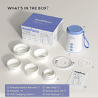 Portable Bottle Warmer, Travel Baby Bottle Warmer for Breastmilk On The Go, Leak-Proof, 2 Modes Fast Heating