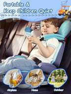 16-Piece Rotating Puzzles for Kids 4-6, Toddlers Puzzles 2-4, Road Trip, Airplane Activities Game, Travel Toys - Brain Teaser, Fine Motor Skills, Birthday Gifts Boys & Girls - Transportation