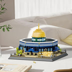 Dome of The Rock Building Blocks Set Islamic Architectural Model Bricks Toys for Kids Muslim Gifts for Kids Adult 983 Pieces