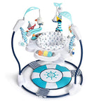 Baby Activity Center Jumper Interactive Activity Jumper Play Center with Infant Toys, 360° Rotating Seat