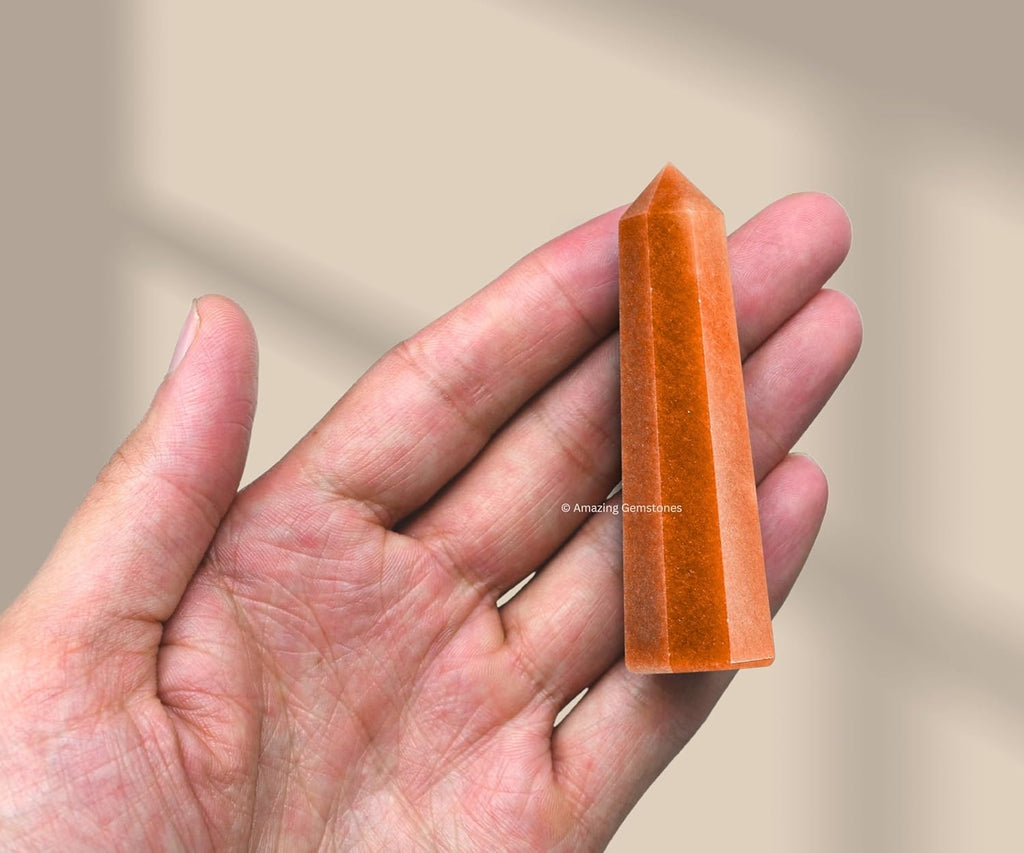 Amazing Gemstone Chocolate Jasper Crystal Towers - Natural Healing Crystal Point Obelisk for Reiki Healing and Crystal Grid (2 Inch to 3 Inch)