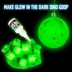 Original Stationery Dinosaur Galaxy Slime Kit for Boys - Multicolor Glow-in-The-Dark & Glitter Slime for Kids - DIY Craft & Birthday Gift