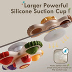 ALASOU 3PCS Pop Suction Cup Spinner Toys for 1 Year Old Boy Girl|Novelty Spinning Tops Toddler Toys Age 1-2|Sensory Baby Bath Toy for Toddlers 1-3|12 18 Months Boy Birthday Gift for Infant