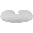 Onacosht 100% Organic Cotton Nursing Pillow Cover Soft Breathable Jersey Feeding Pillow Slipcover Fits Standard Infant Nursing Pillow or Positioner for Baby Boy and Girl, Grey Heather