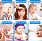 Baby Healthcare and Grooming Kit, Portable Baby Safety Care Set, Baby Essentials kit for Newborn (Grey White 20 in 1)