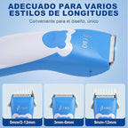FBO Bikini Trimmer & Adult Painless Electric Shaver,Baby Hair Clippers Kit,Infant Kids Multipurpose Hair Trimmer-Quiet,Cordless,Waterproof,Rechargeable,Sharp Durable,with Ceramic Blades,Blue
