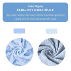 Nursing Pillow for Breastfeeding and Bottle Feeding Pillow, Support for Mom and Baby, with 2 Removable Machine Washable Cover, Ergonomic Breastfeeding Pillow (Blue)