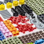 184pcs Technic-Beam-Gears-Axles-Pins-Wheels-Tires, Compatible with Technic-Parts, for STEM-MOC-EV3-Project-Track-Car-Bulk- Blocks (Random Color)