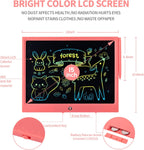 LCD Writing Tablet for Kids, 15 Inch Colorful Electronic Doodle Board for Kids Age 3+ Toys Christmas Birthday Erasable Drawing Tablet Toddler Learning Toys