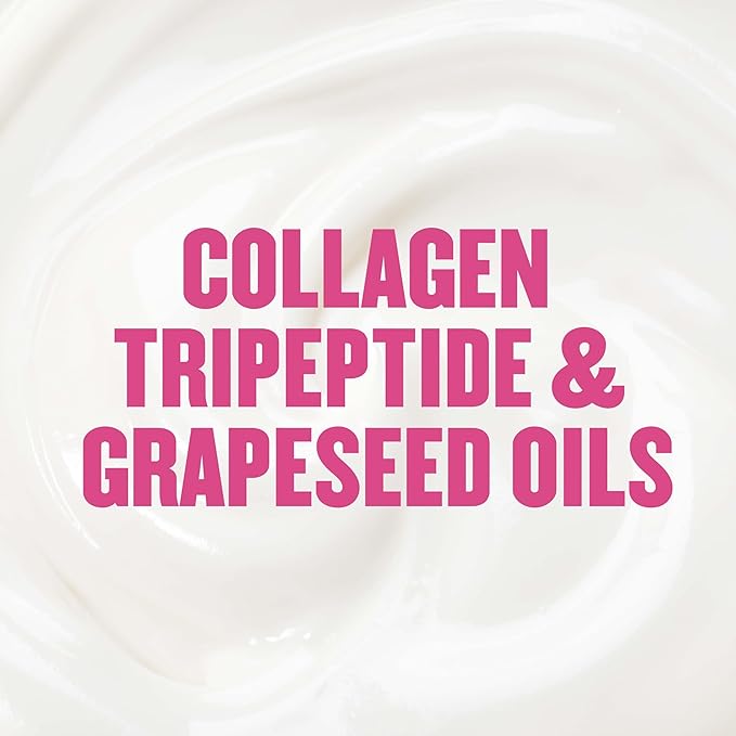 Gold Bond Plumping Collagen Body and Face Serum Lotion, Lightweight Hydrating Moisturizer with Collagen Peptide Complex, Jojoba and Grapeseed Oils to Visibly Plump Skin, Cherry Blossom Scent, 8 oz