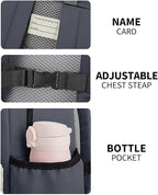 Toddler Backpack for Toddlers 1-2: Baby kids Backpack for daycare Boys Girls Not fit Folder