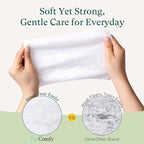 PurComfy Baby Wipes Unscented, 12 Flip-Top Packs + 12 Travel Pack 99.9% Water Wipes with Plant Based, Hypoallergenic for Sensitive Newborn Skin, Total 816 Count Wet Wipes