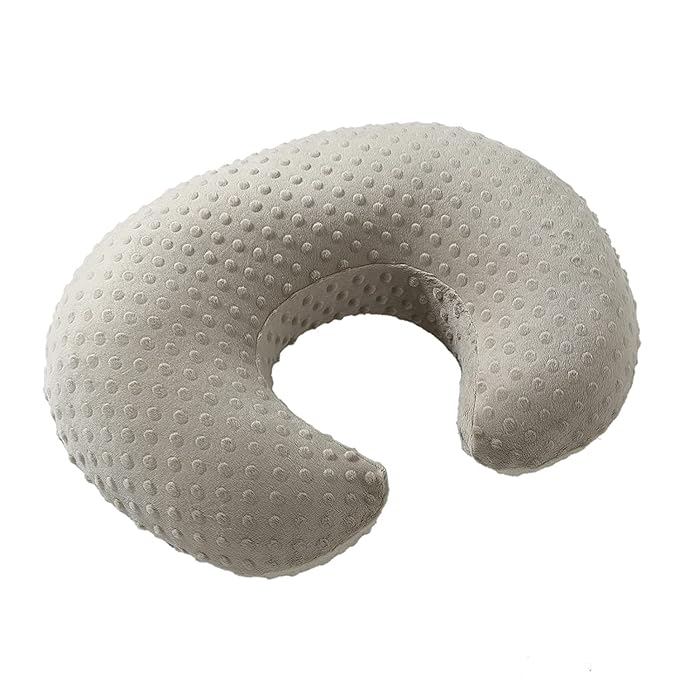 Nursing Pillow with Nursing Pillow Cover Set for Breastfeeding Moms, Ultra-Soft Nursing Pillows for Infant Newborn Baby Boy Girl (Tidal Foam)