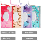 PandaEar 4 Pack Baby Wipe Dispenser, Portable Wipe Holder Refillable Baby Wipes Container Wet Wipe Pouch or outings and Travel