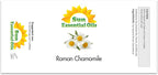 Sun Essential Oils - Roman Chamomile Essential Oil (4 oz) for Diffuser, Skin, Body, Face, Aromatherapy Massage & Humidifier, Scent for Soap, Candle, Shampoo & Lotion Making at Home