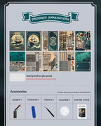 Book Nook Kit - DIY Miniature House Dollhouse 3D Puzzles for Adults and Teens - Gifts for Family and Friends Bookshelf Decor Tiny House Model Build with LED Light (BV02-010)